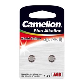 Camelion LR45/AG9/LR936 1,5V Alkaline Plus batterier (2 st)